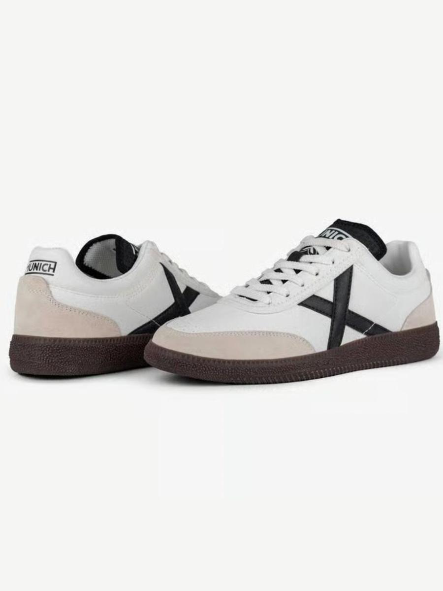 Zapatilla Munich Rumba 19 M Blanco/Granate