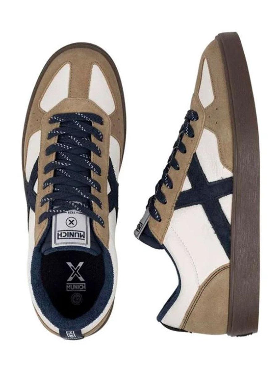 Zapatilla Munich Break 45 M Blanco/Azul