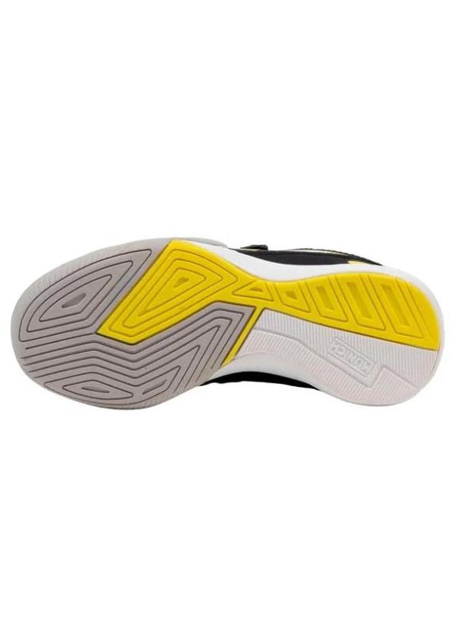 Zapatilla Munich Rondito 13 Negro/Amarillo Jr