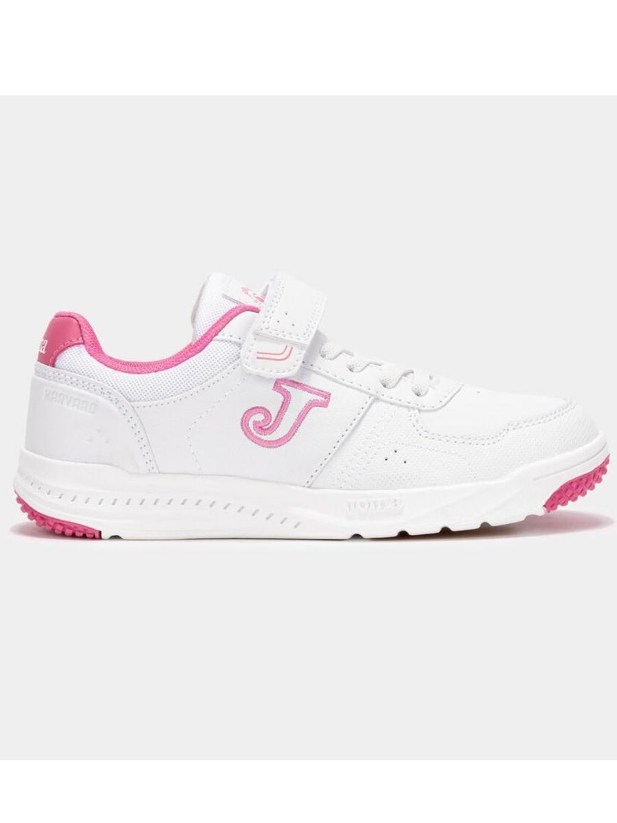 Zapatilla Joma Harvard Blanco Rosa Unisex