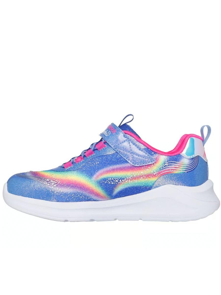 Zapatilla Skechers S-Lights Unicorn Azul Jr