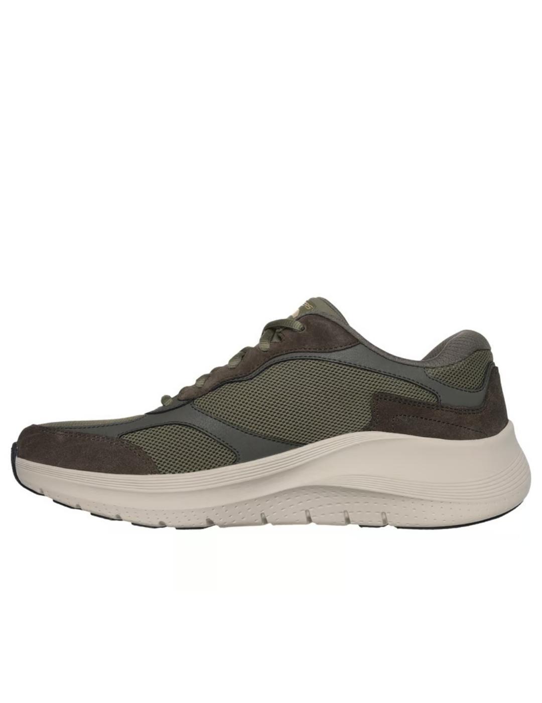 Zapatilla Skechers Arch Fit The Keep Verde M