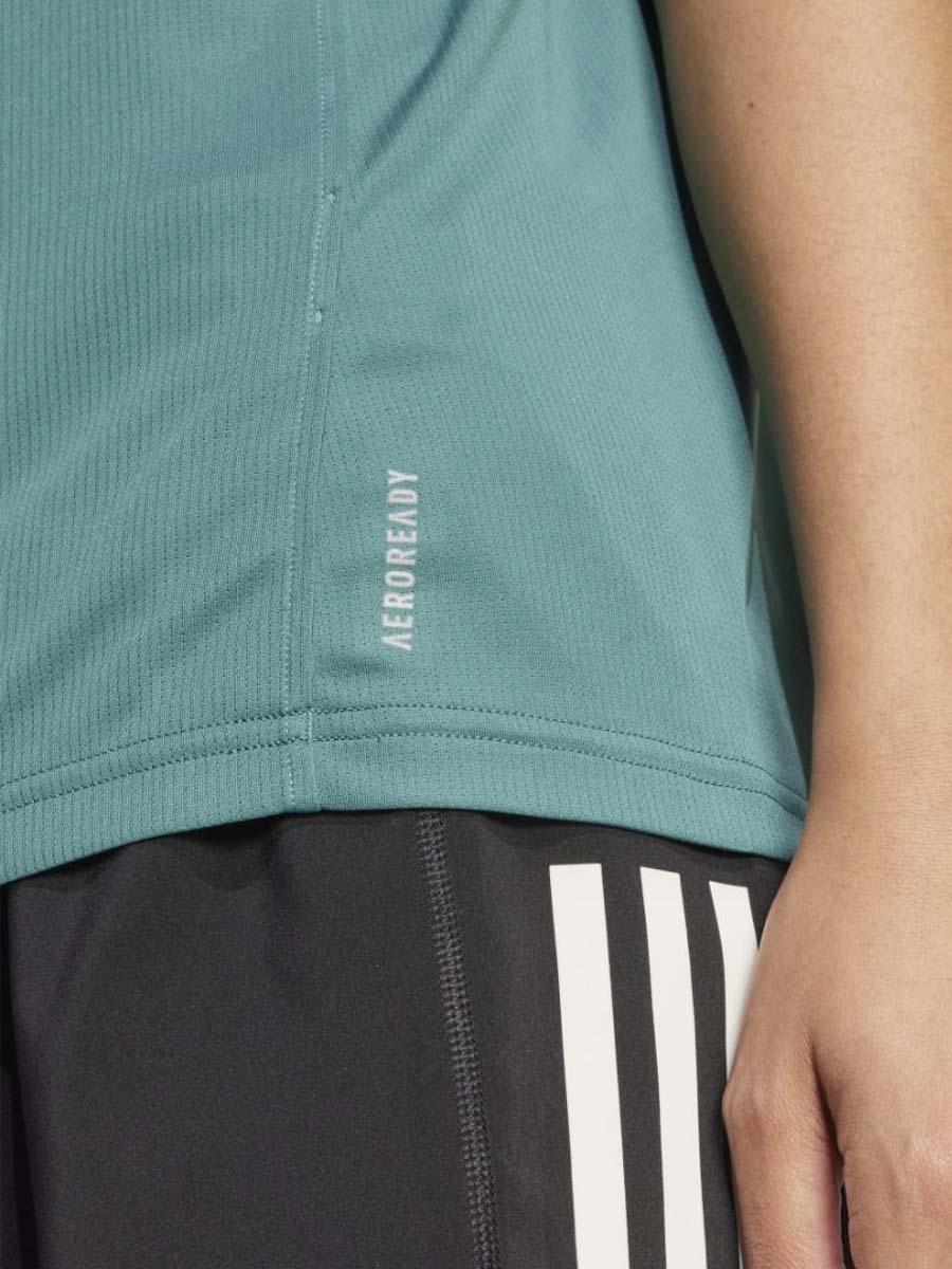 Camiseta Adidas Run It W Verde