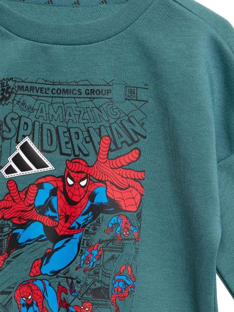 Chandal Adidas Marvel Spiderman Verde Bebe
