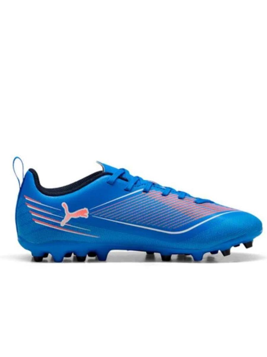 Bota Futbol Puma Ultra 6 Play Azul Jr