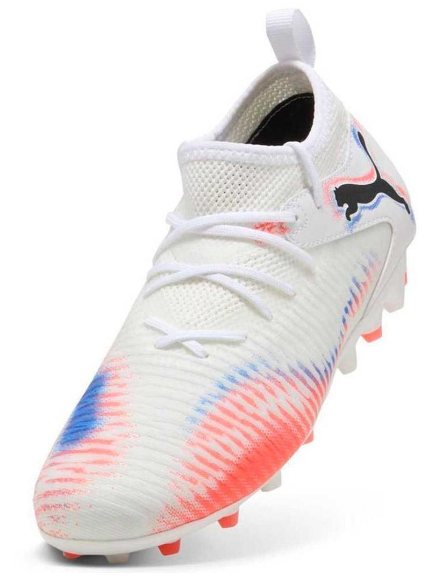 Botas Futbol Puma Future 8 Match Blanca Jr