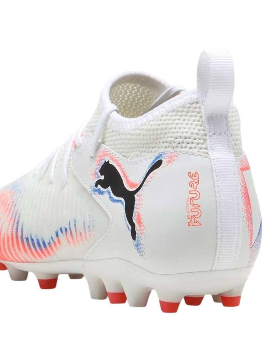 Botas Futbol Puma Future 8 Match Blanca Jr