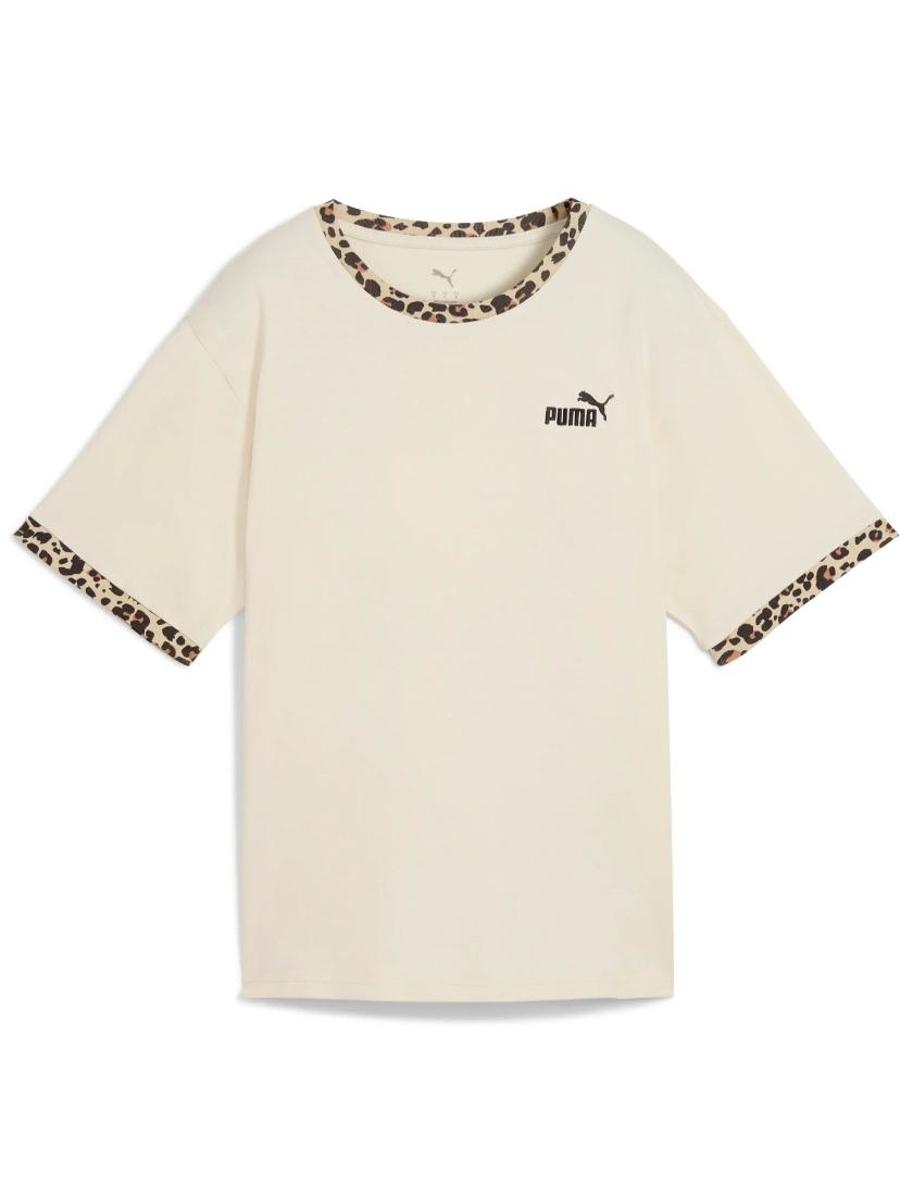 Camiseta Puma Ess Animal W Beige