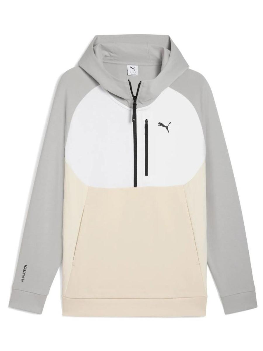 Sudadera Puma Tech Blanco Beige Gris M