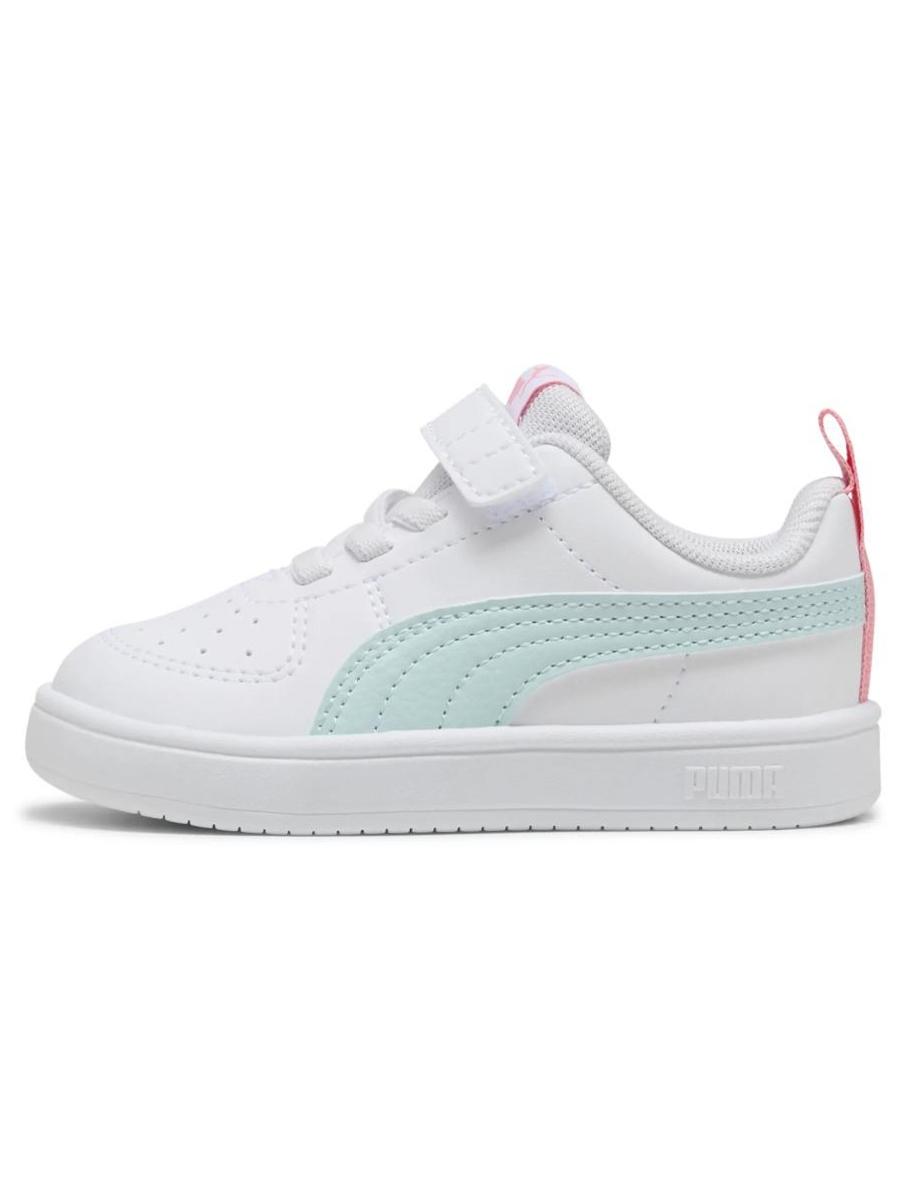 Zapatilla Puma Rickie Blanco/Celeste/Rosa Bebe