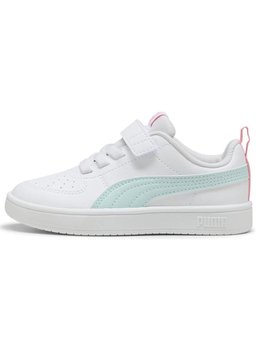 Zapatilla Puma Rickie Blanco/Celeste/Rosa Jr