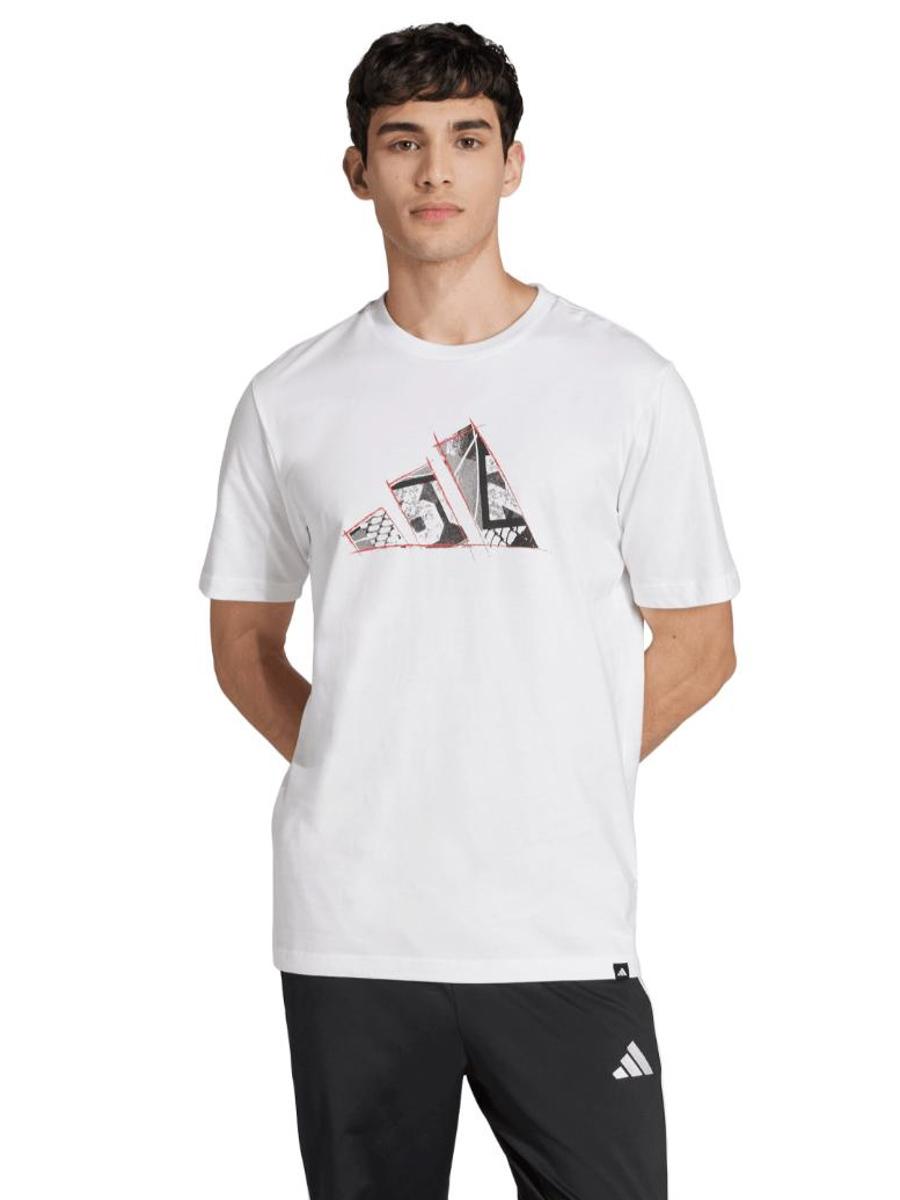 Camiseta Adidas Photo Blanca M