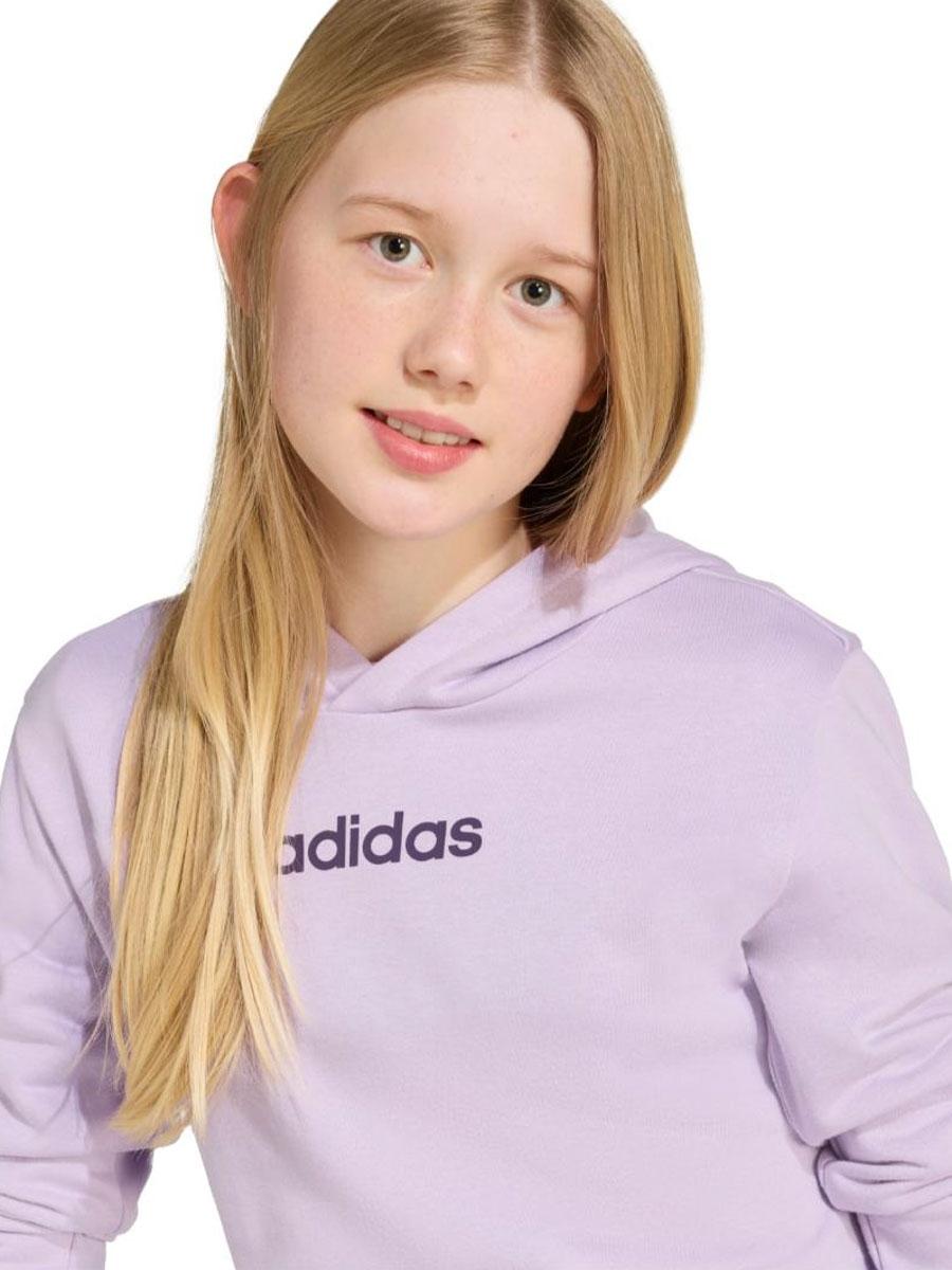 Sudadera Adidas Morada Jr