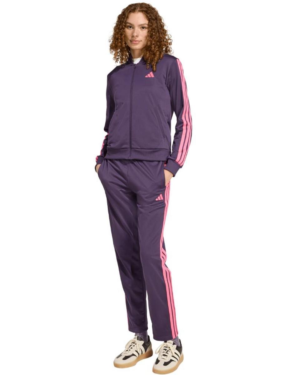 Chandal Adidas Ess 3S Morado Fucsia W