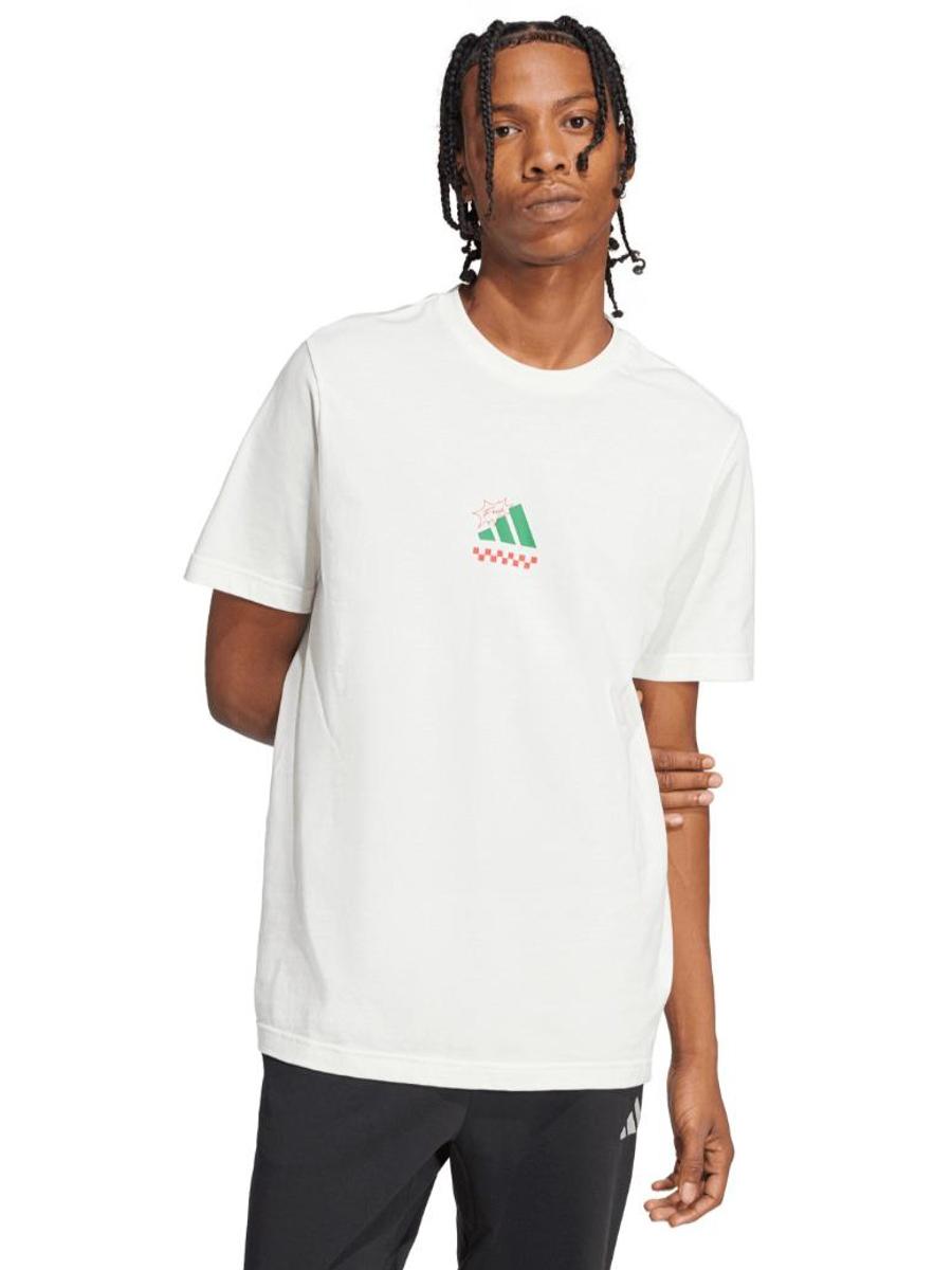 Camiseta Adidas Pizza Blanca M