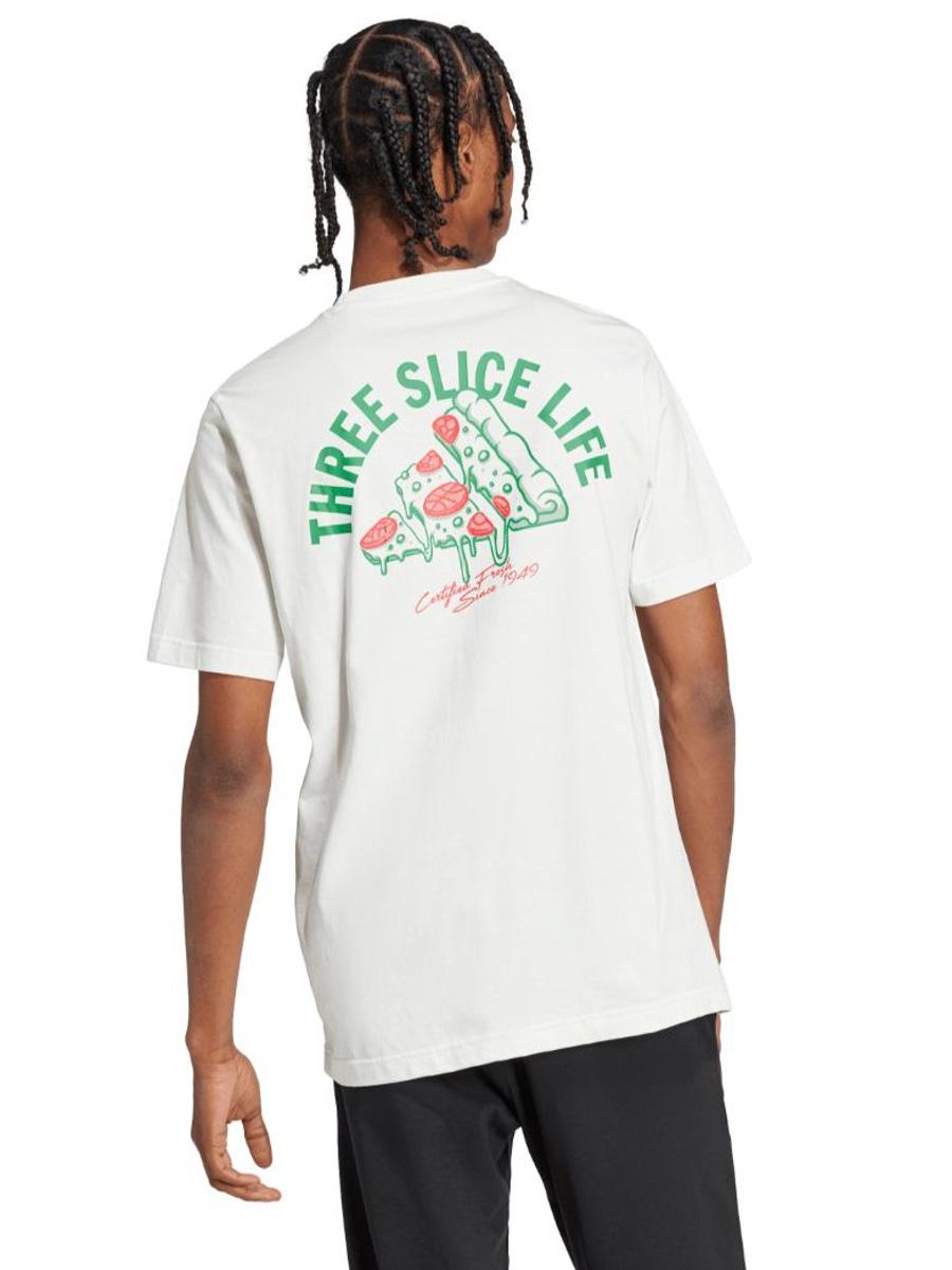 Camiseta Adidas Pizza Blanca M