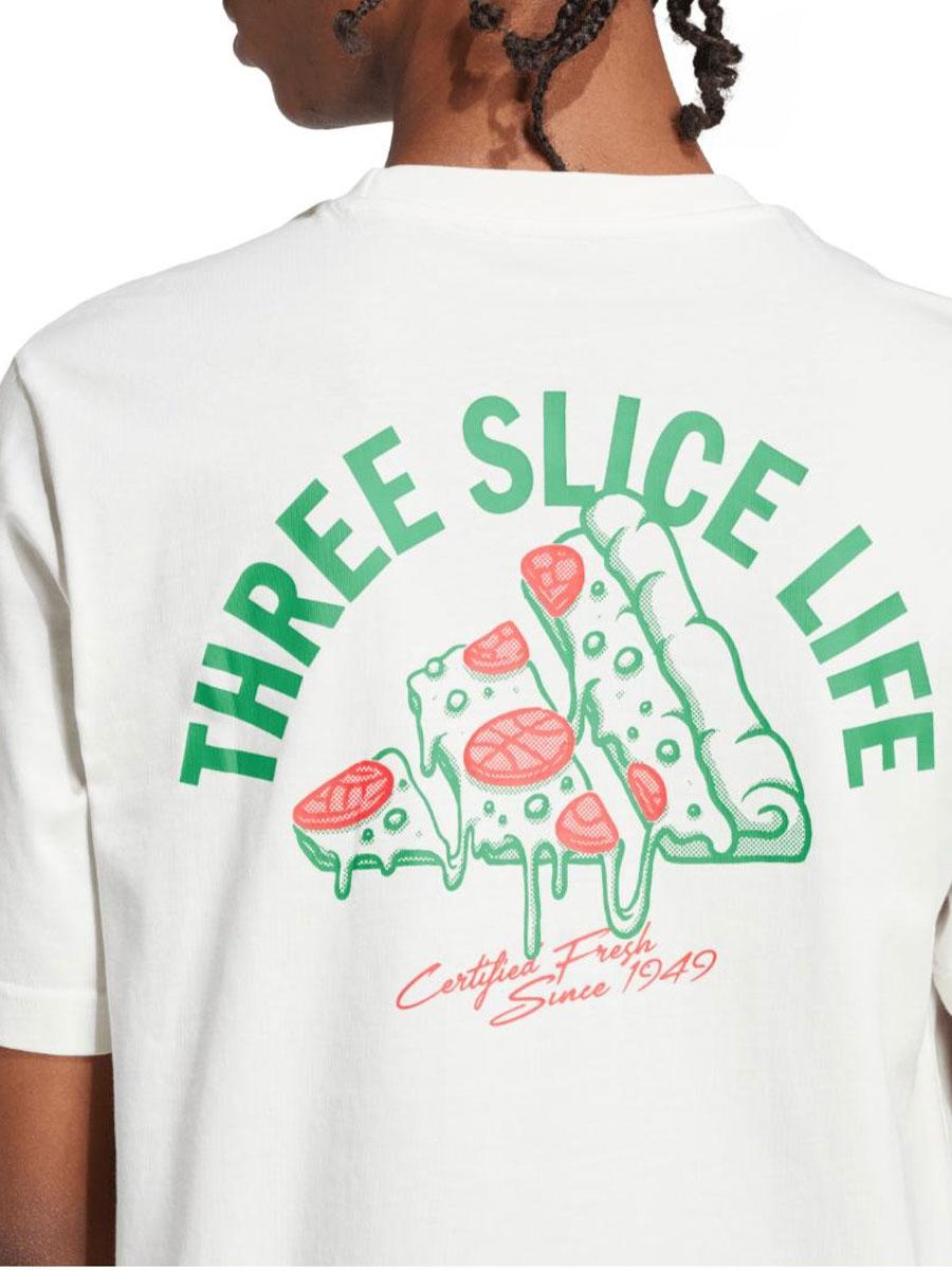 Camiseta Adidas Pizza Blanca M