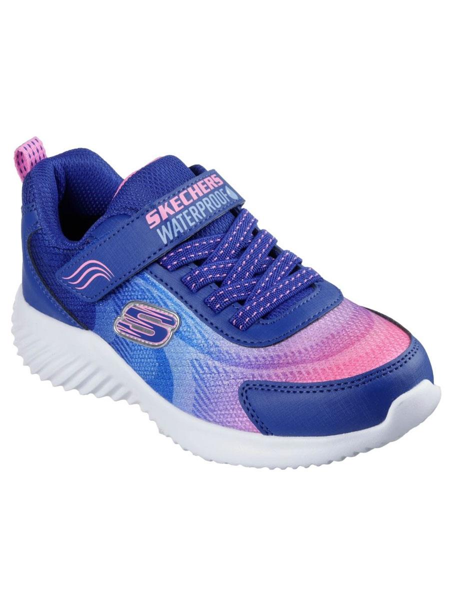 Zapatilla Skechers Bounder WP Azul/Rosa
