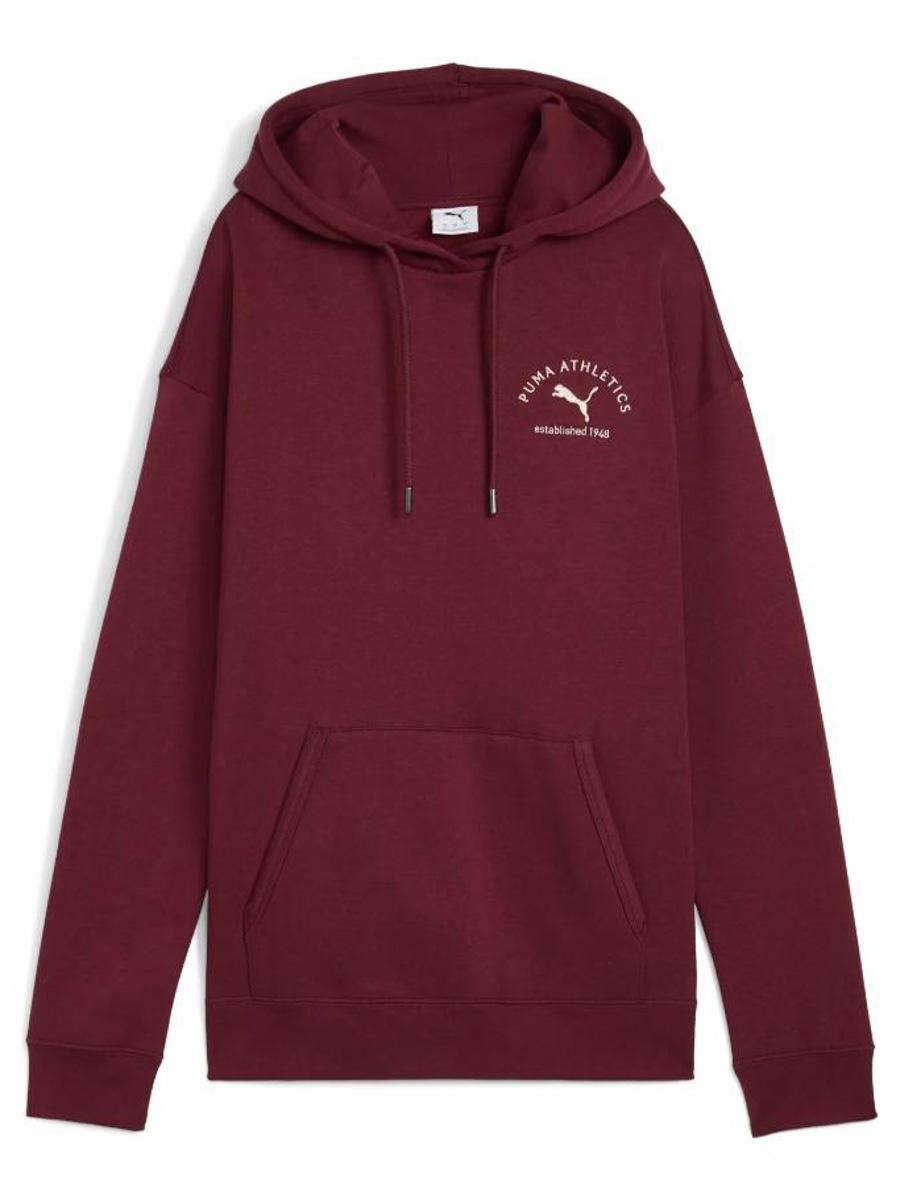 Sudadera Puma Class Relaxed W Granate