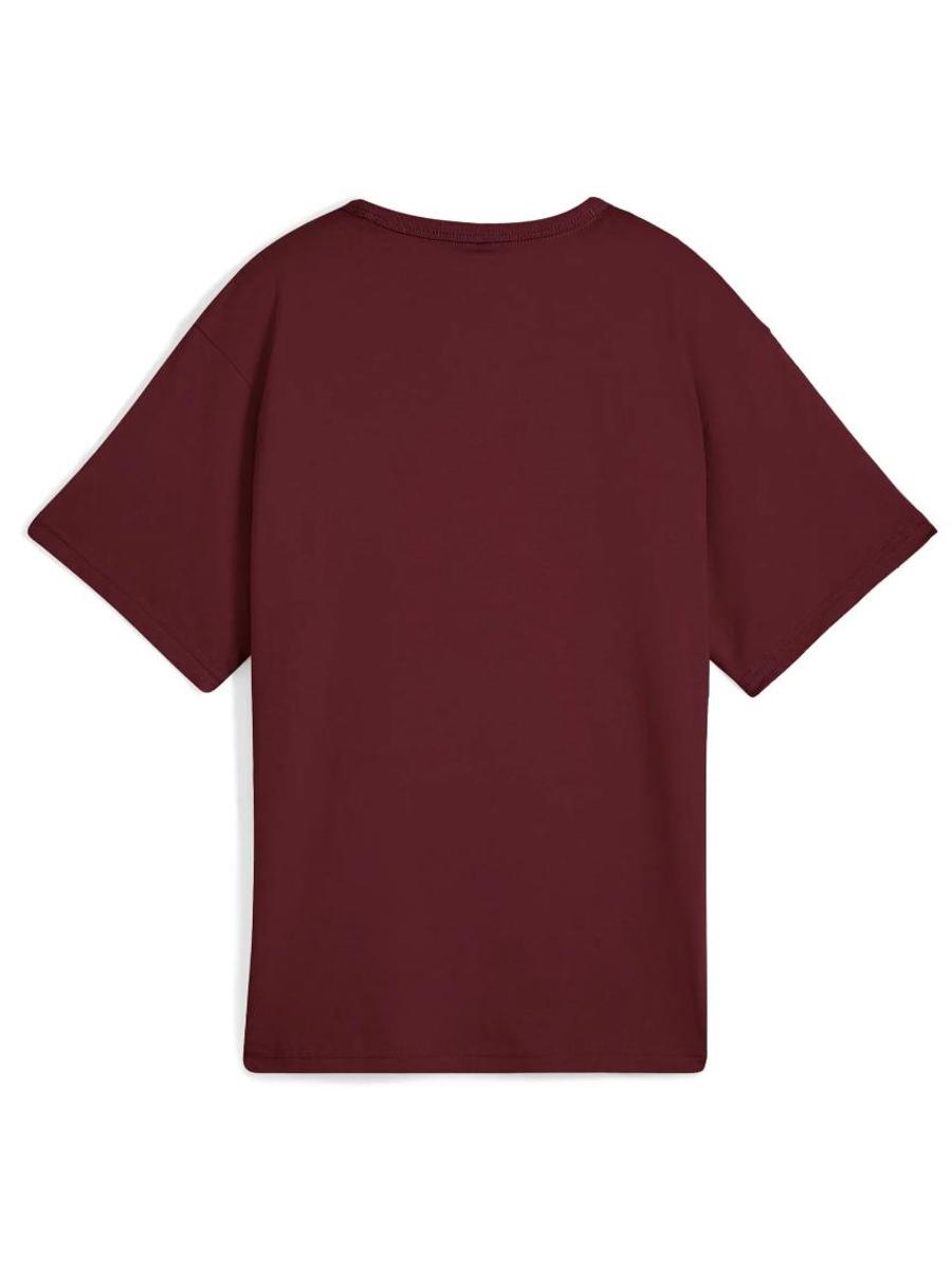 Camiseta Puma Class Relaxed W Granate