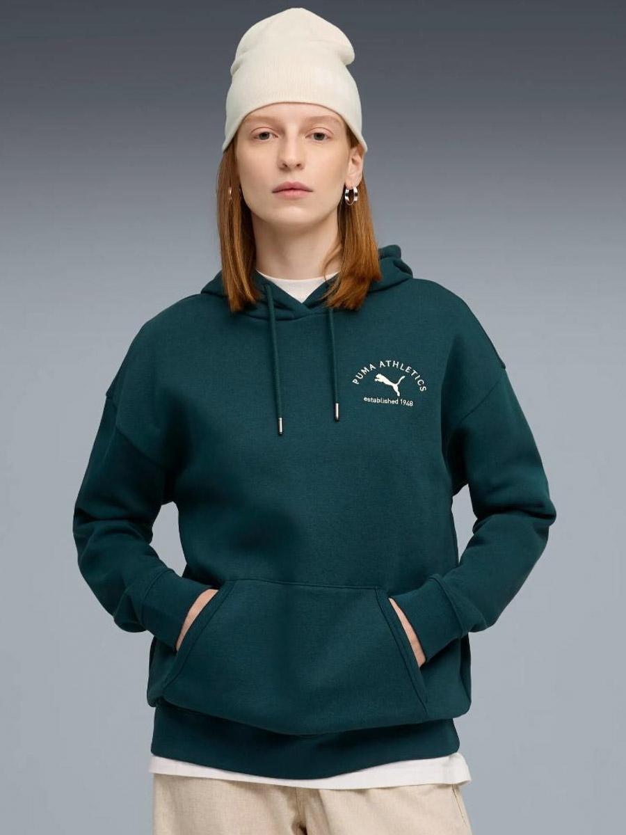 Sudadera Puma Class Relaxed W Verde