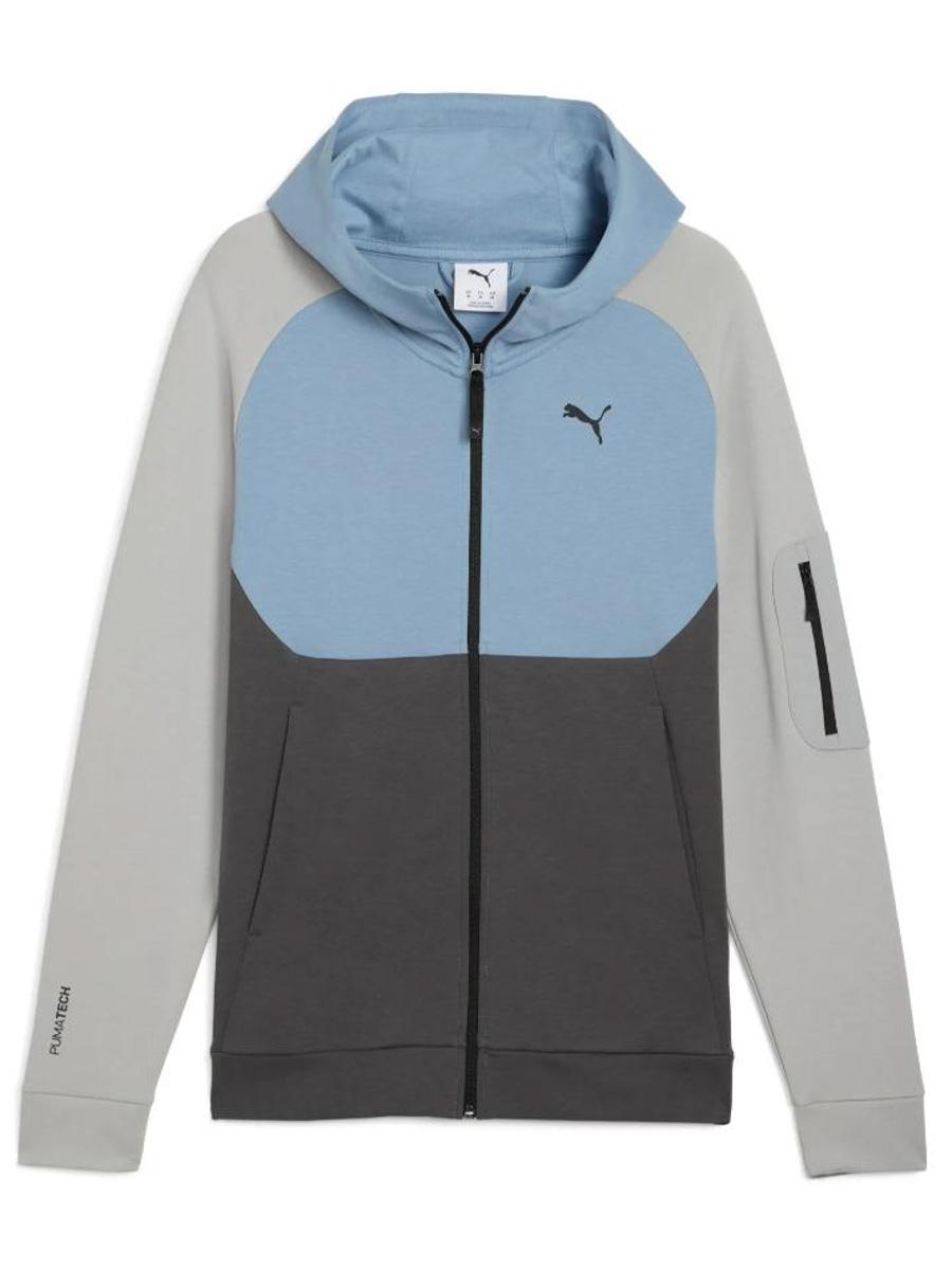Chaqueta Puma Tech Fz M Azul/Gris