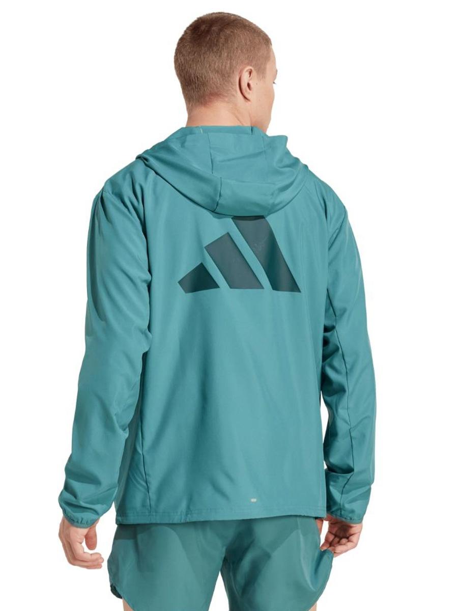 Chubasquero Adidas Run It M Azul