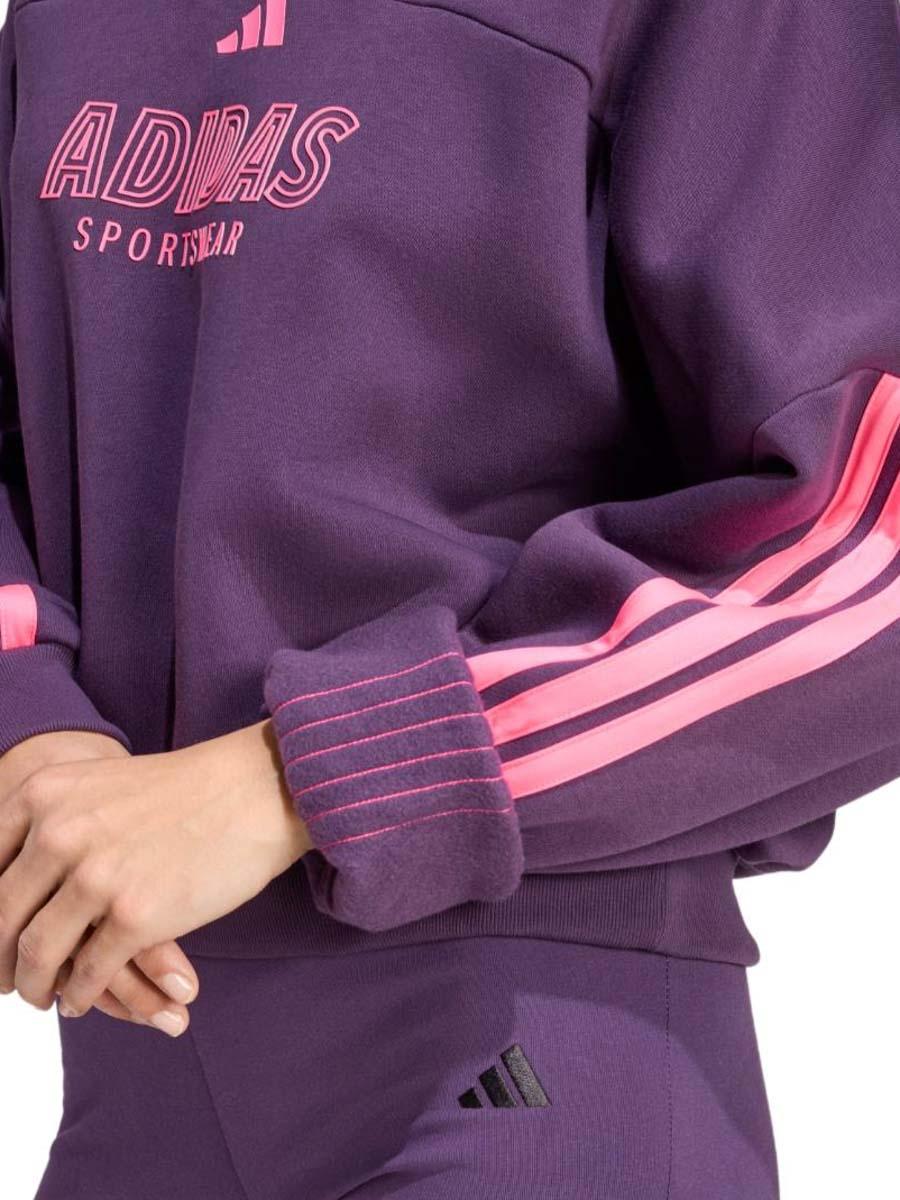 Sudadera Adidas Tiro FL W Morado/Fucsia