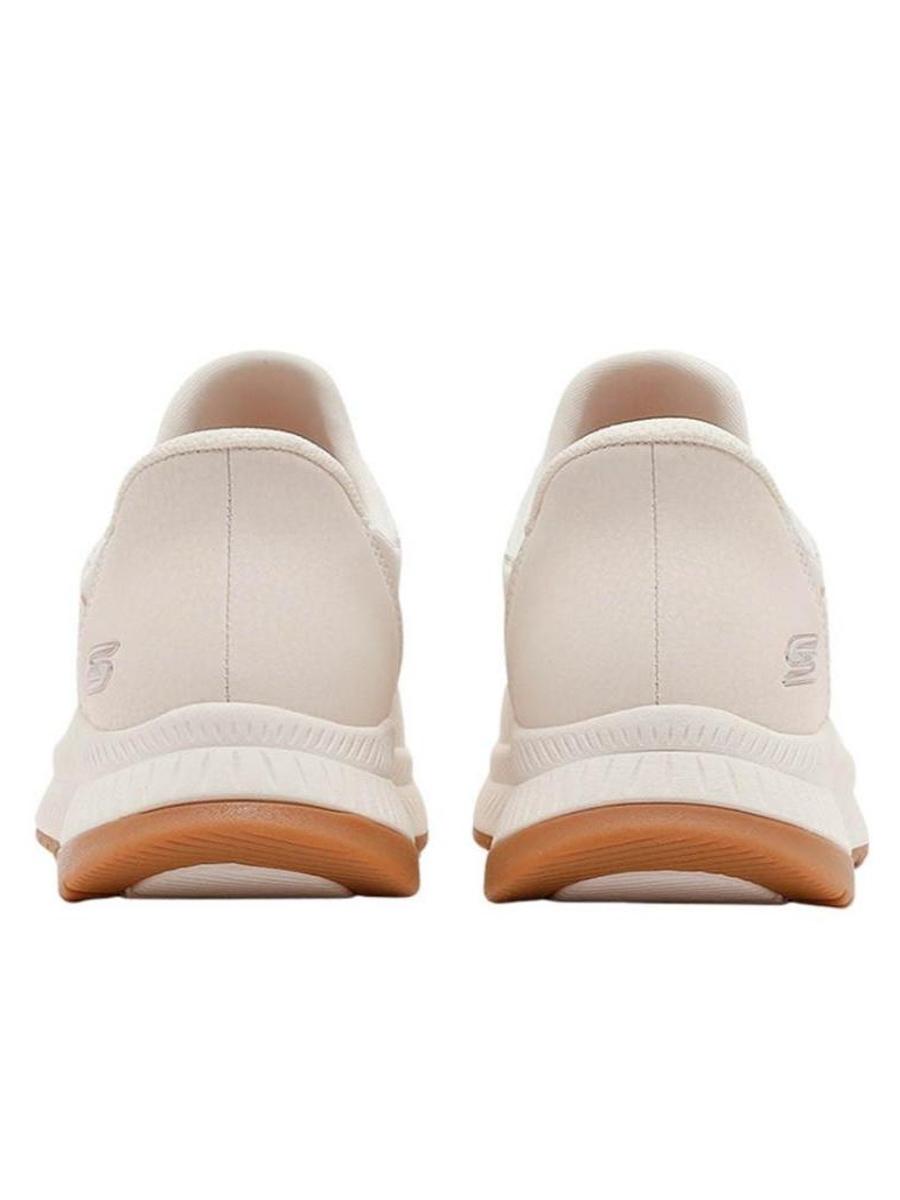 Zapatilla Skechers Bobs Squad 4 W Crema