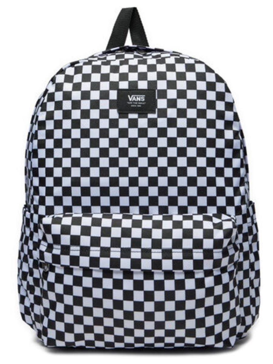 Mochila Vans Old Skool Check Negro/Blanco