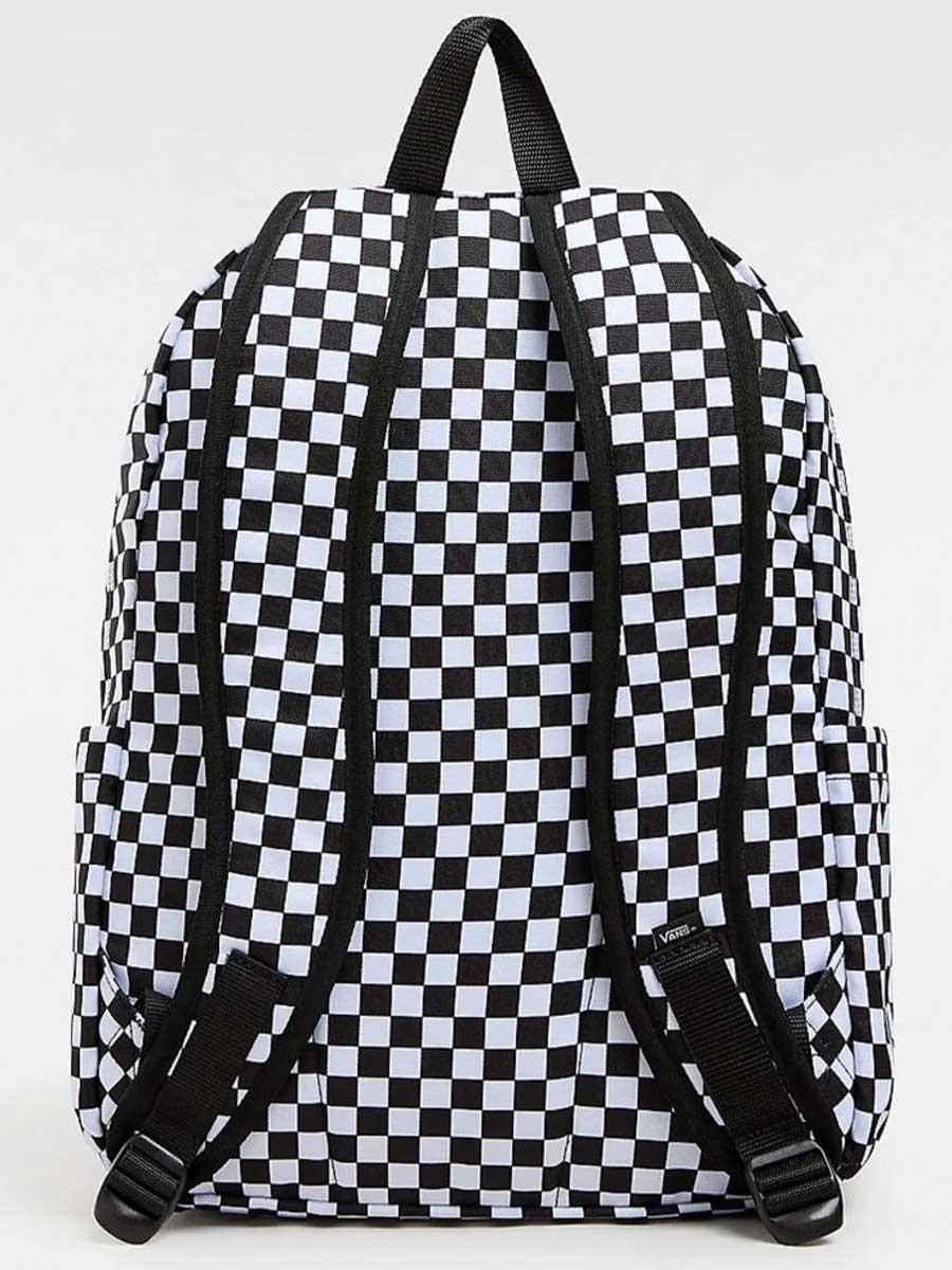 Mochila Vans Old Skool Check Negro/Blanco