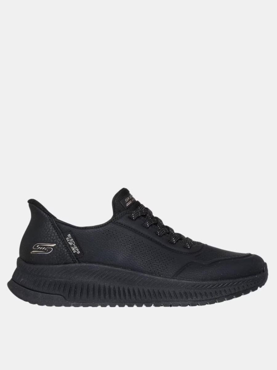 Zapatilla Skechers Bobs Squad W Negro