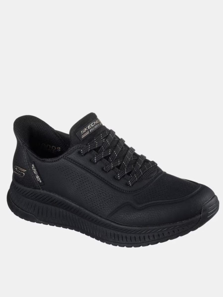 Zapatilla Skechers Bobs Squad W Negro