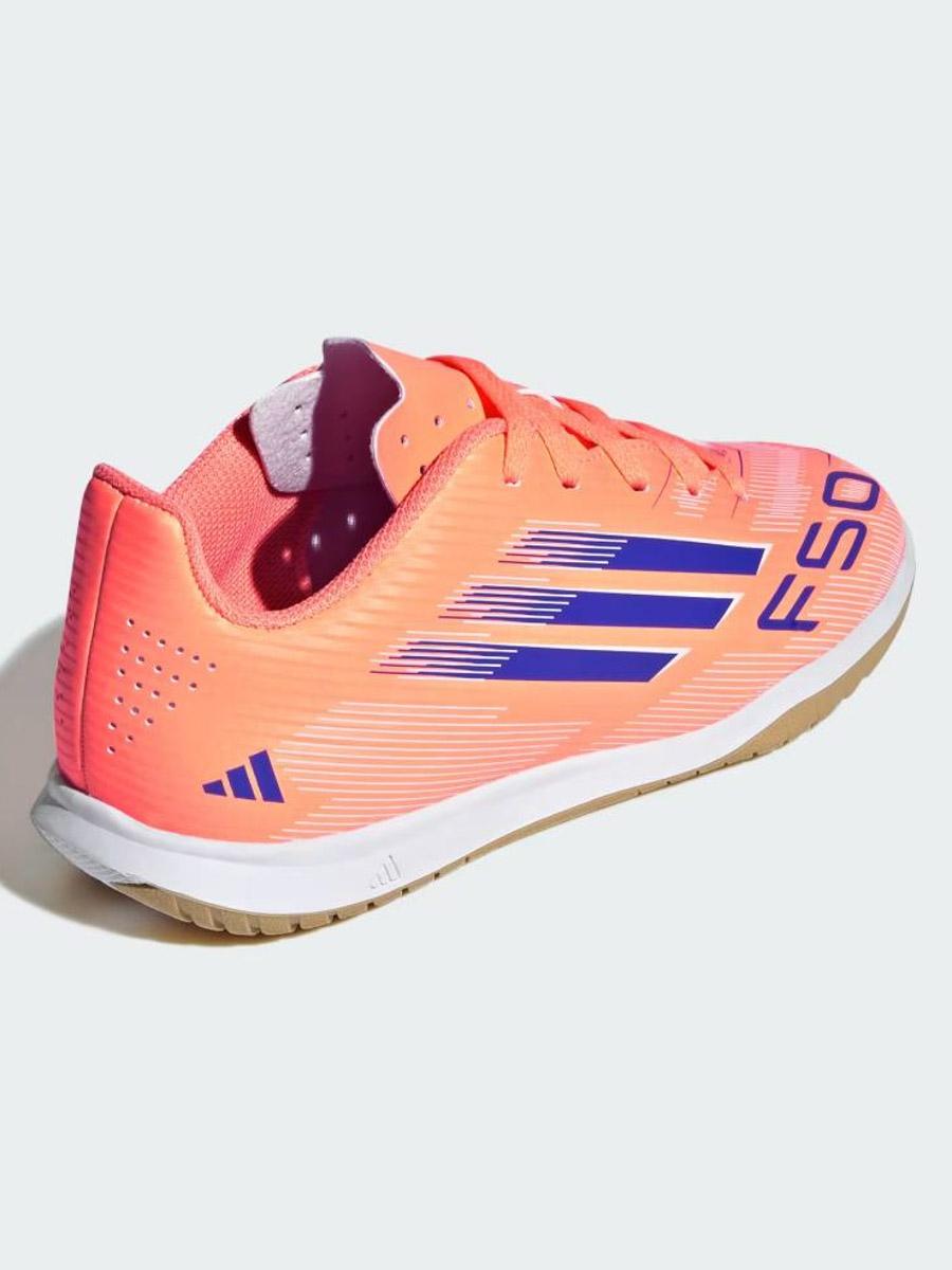 Bota Futbol Sala Adidas F50 Naranja Jr
