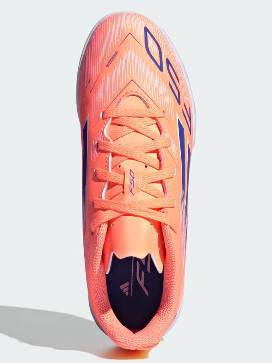Bota Futbol Sala Adidas F50 Naranja Jr