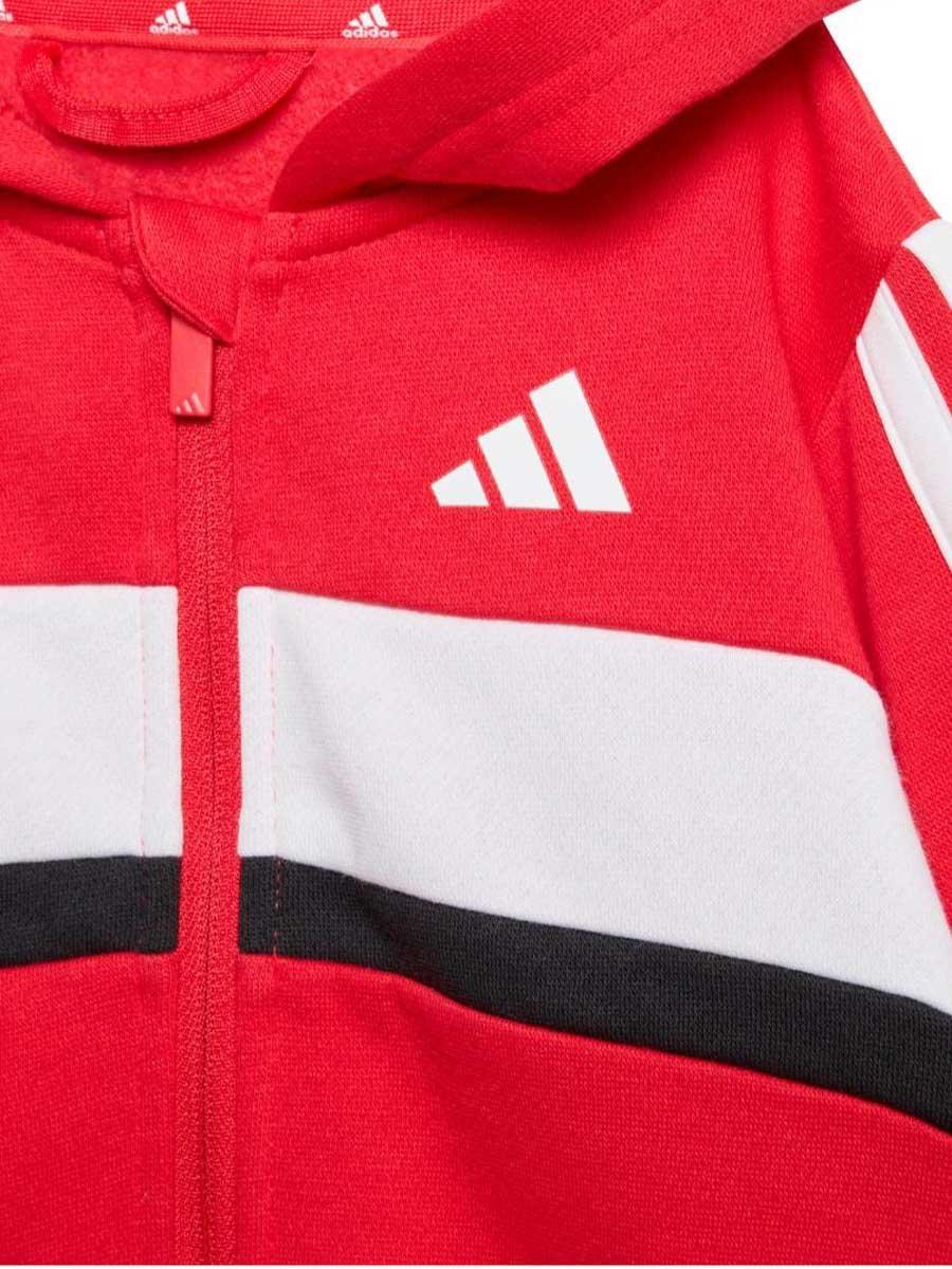 Chandal Adidas 3S Tib Rojo Bebe