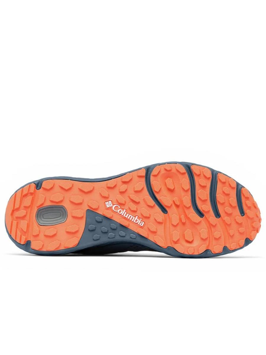 Zapatilla Columbia Konos Waterproof Azul Naranja M
