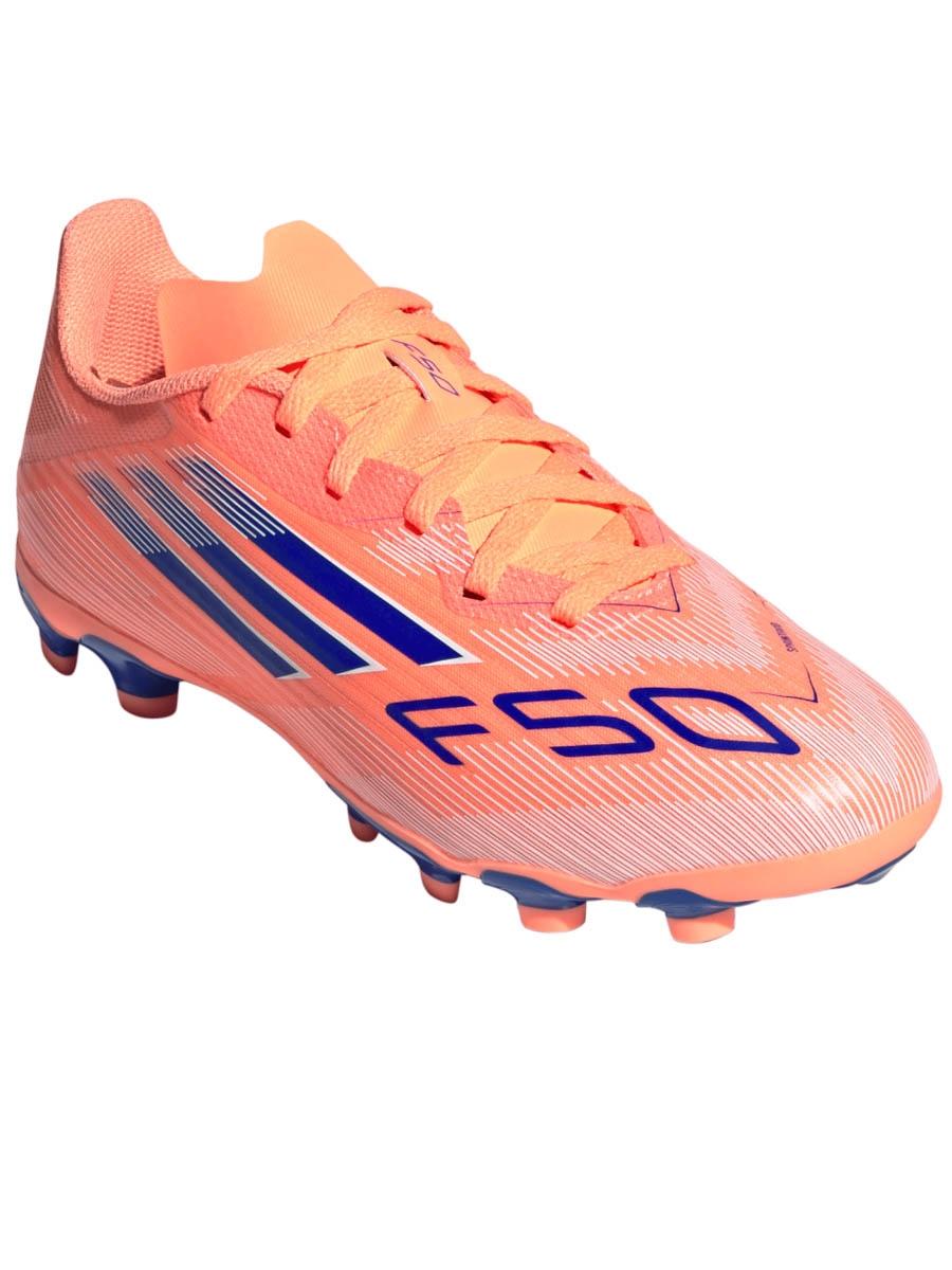 Bota Futbol Adidas F50 Naranja Niño