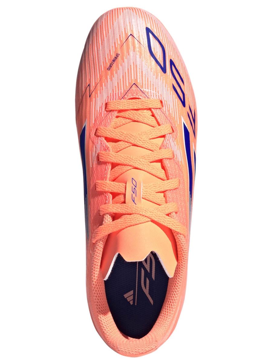 Bota Futbol Adidas F50 Naranja Niño