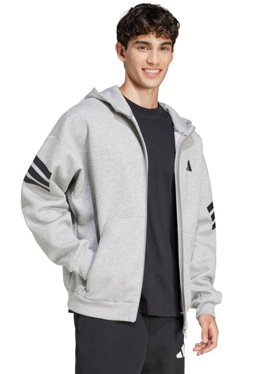 Chaqueta Adidas Future Icons 3 FZ M Gris