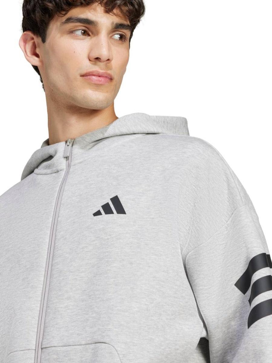 Chaqueta Adidas Future Icons 3 FZ M Gris