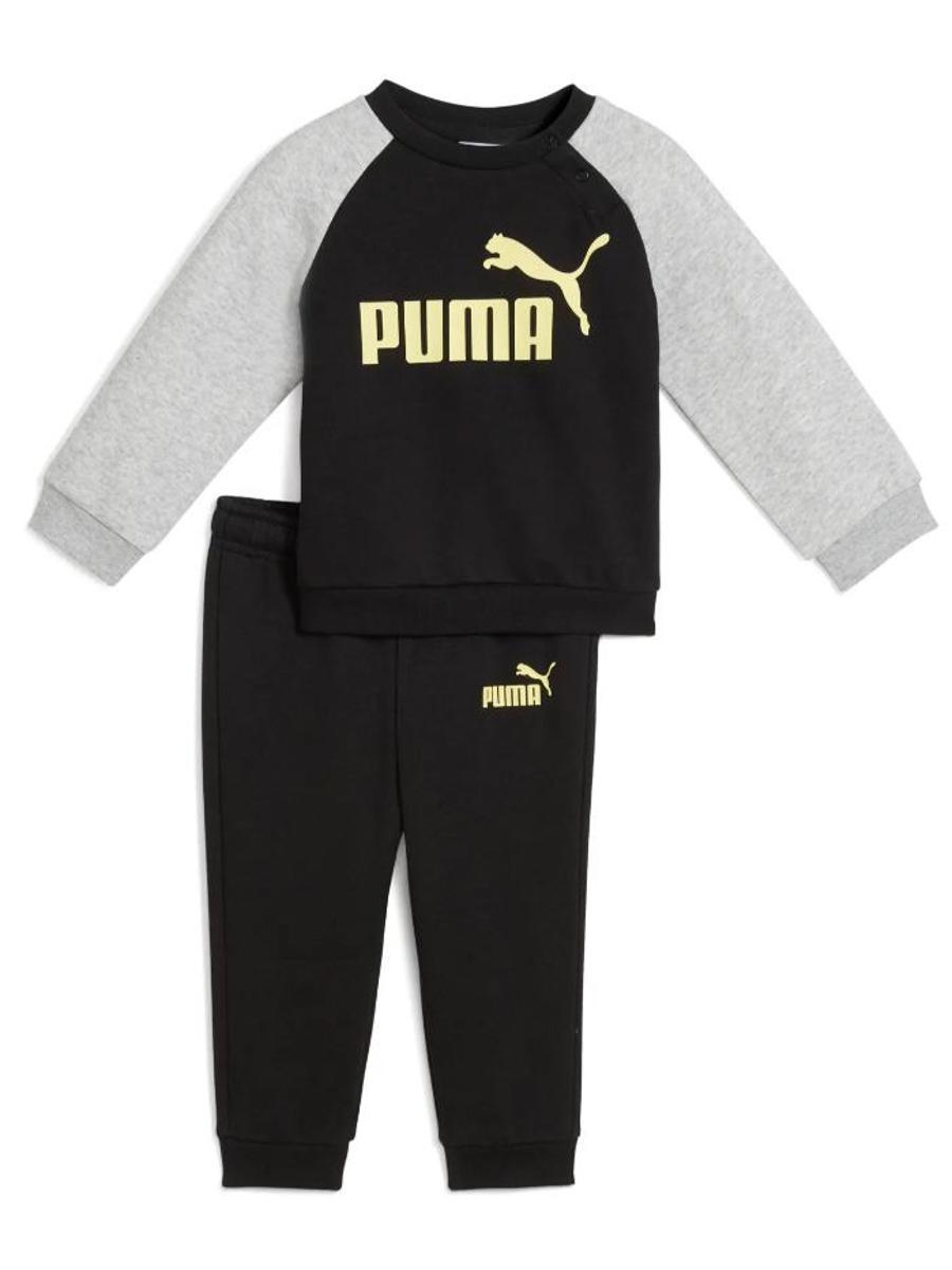 Chandal Puma Minicats ESS Negro/Gris Bebe