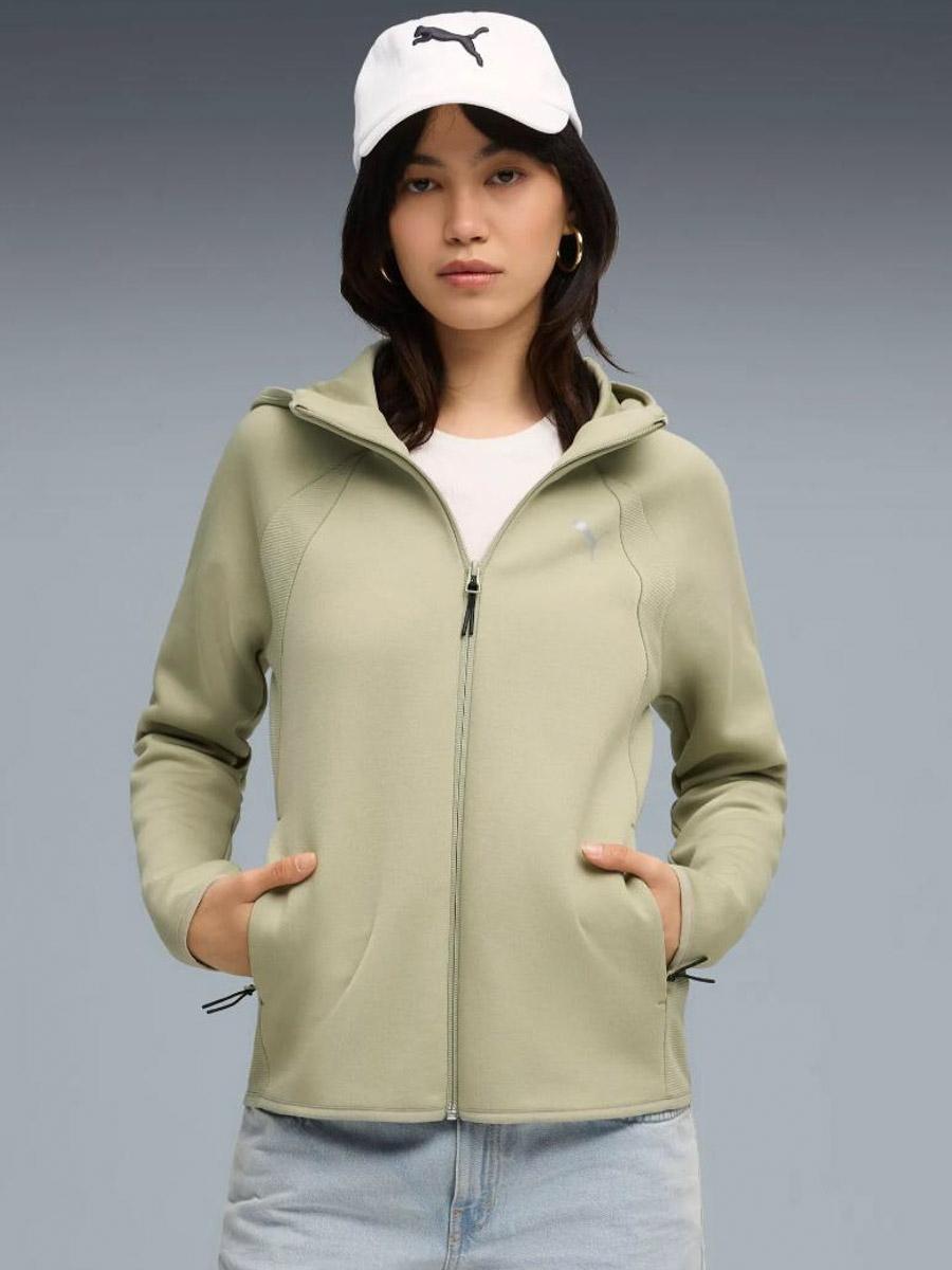 Chaqueta Puma Evostripe FullZip W Verde