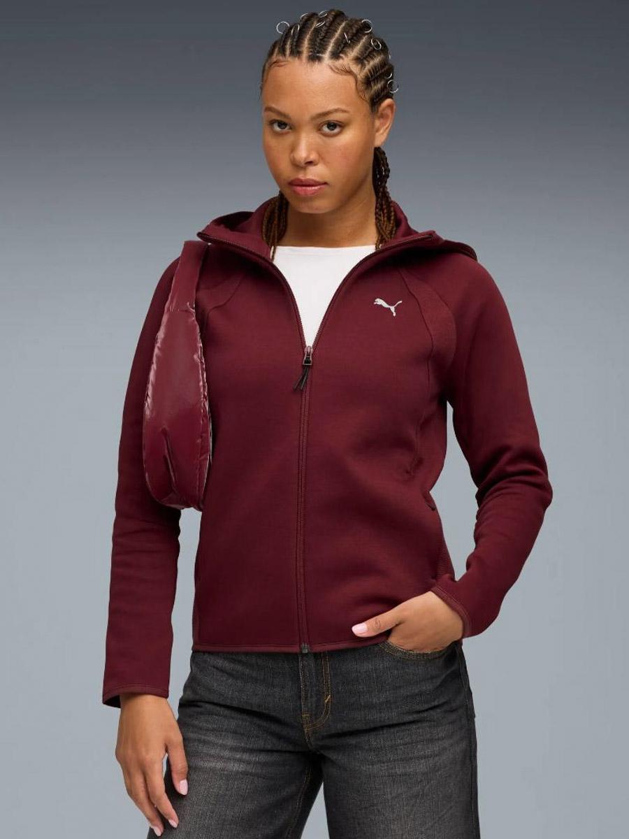 Chaqueta Puma Evostripe FullZip W Granate