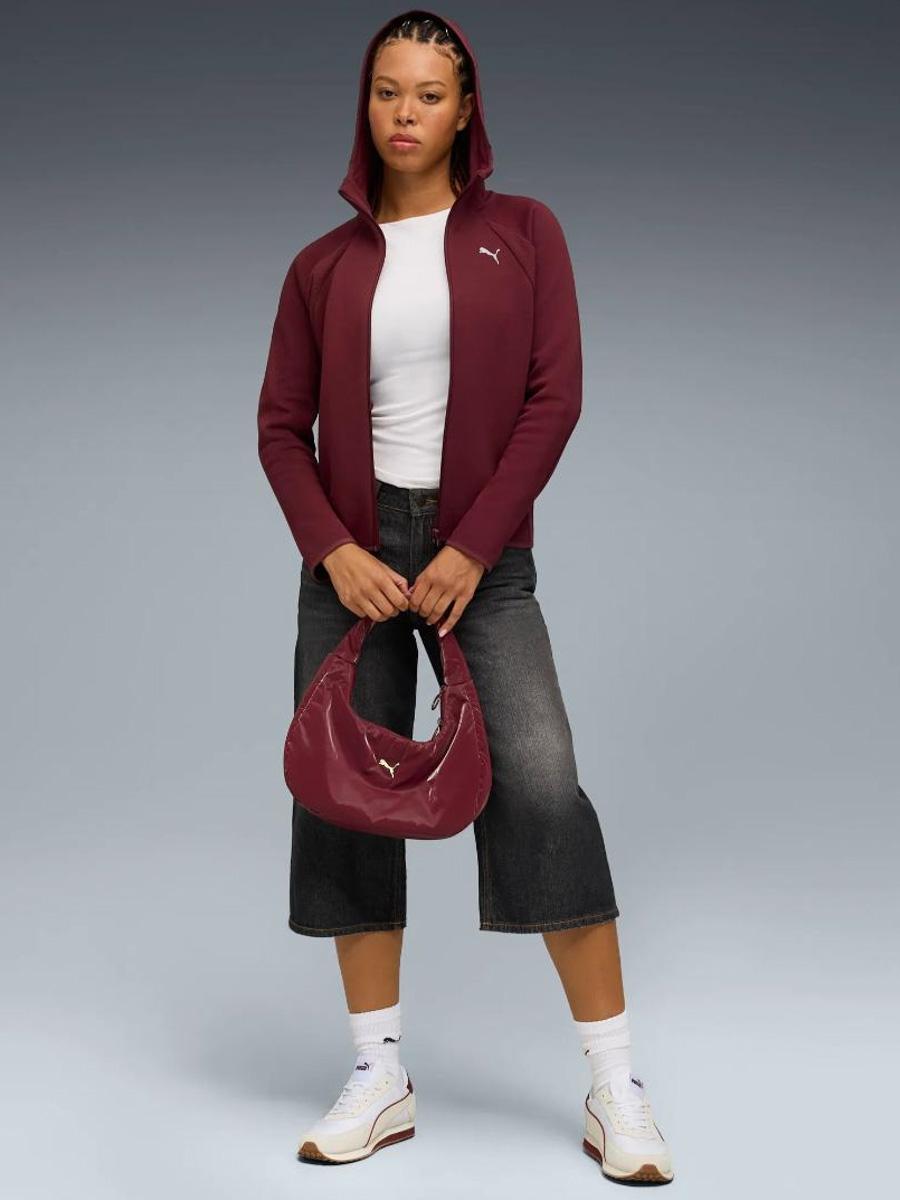 Chaqueta Puma Evostripe FullZip W Granate