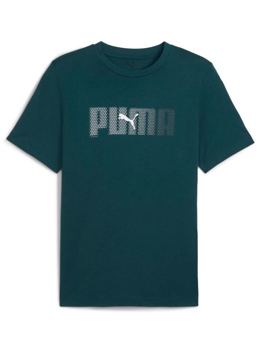 Camiseta Puma Ess Logo M Verde