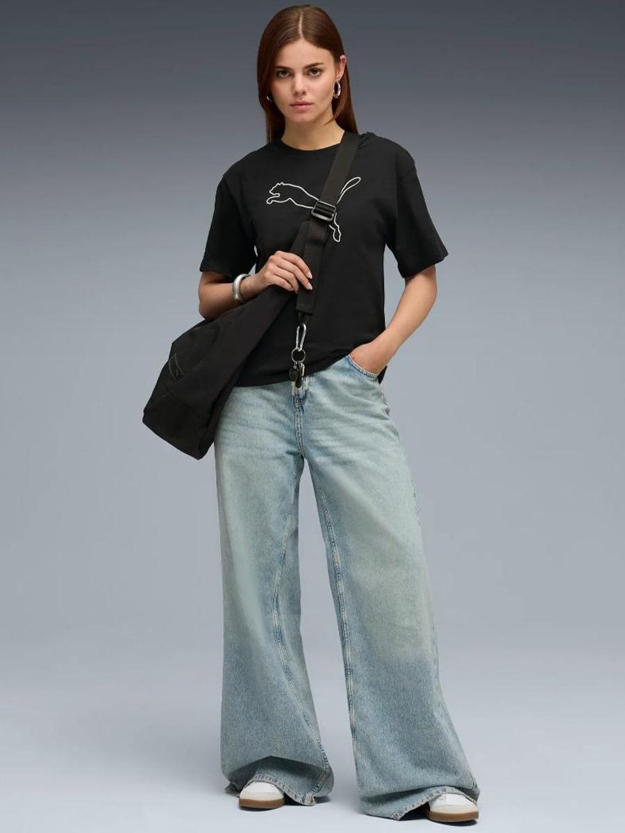 Camiseta Puma Relaxed W Negro