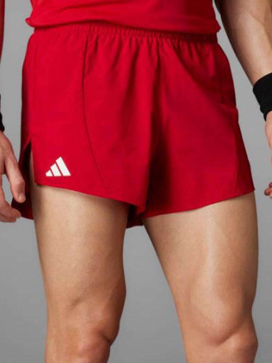 Pantalon Corto Adidas Adizero Rojo M