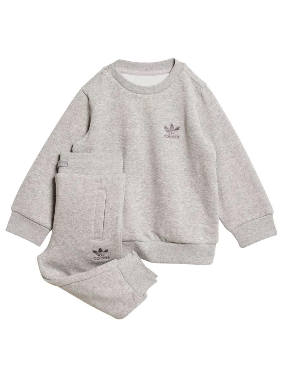 Chandal Adidas Trefoil Gris Bebe