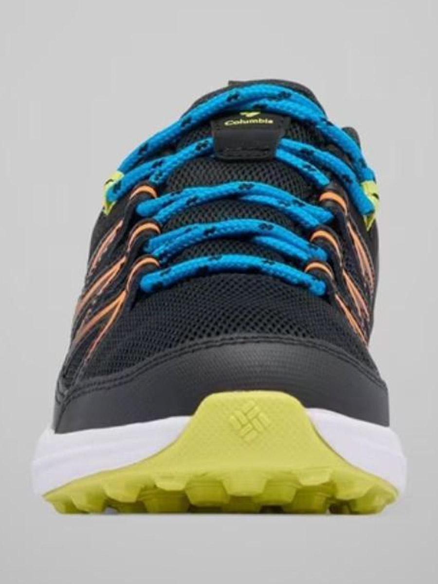 Zapatilla Columbia Peakfreak Negra Azul Naranja